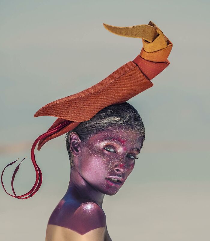 This Millinery Designer Creates The Craziest Head Pieces And Hats That I've Ever Seen