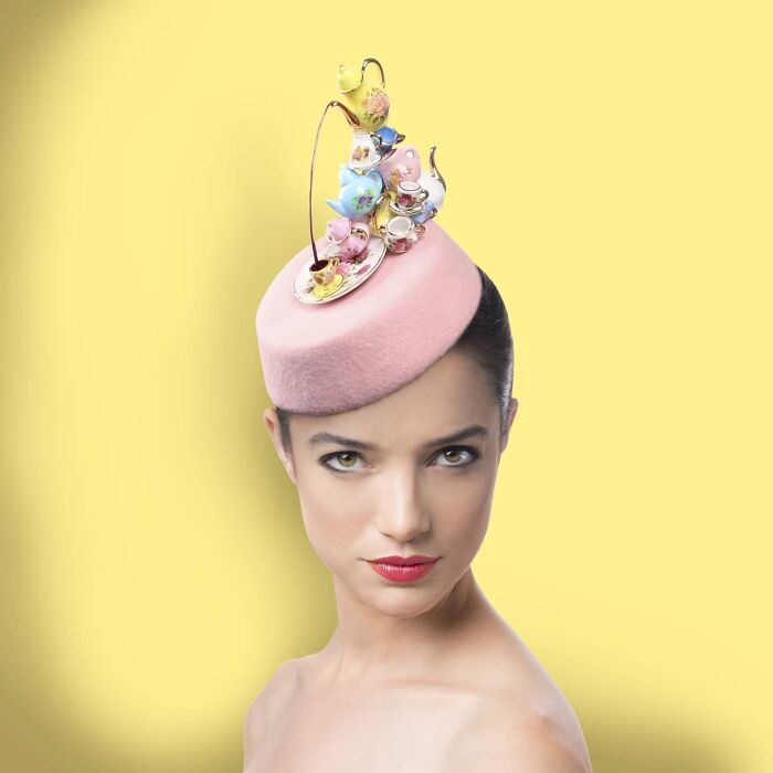 This Millinery Designer Creates The Craziest Head Pieces And Hats That I've Ever Seen