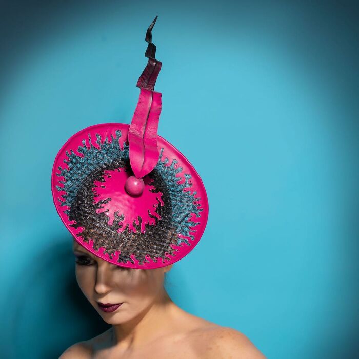 This Millinery Designer Creates The Craziest Head Pieces And Hats That I've Ever Seen