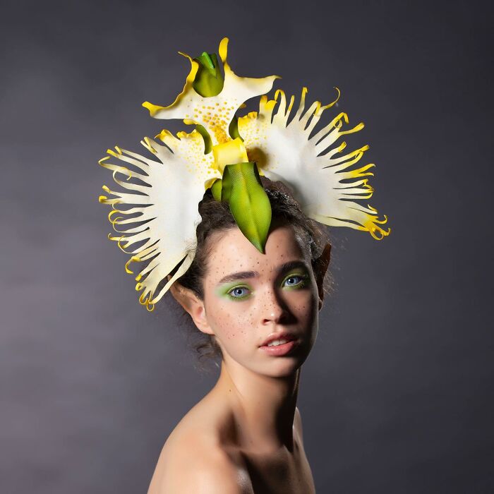 This Millinery Designer Creates The Craziest Head Pieces And Hats That I've Ever Seen