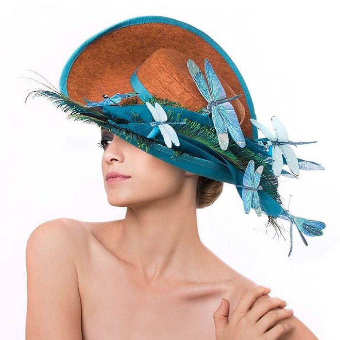 This Millinery Designer Creates The Craziest Head Pieces And Hats That I've Ever Seen