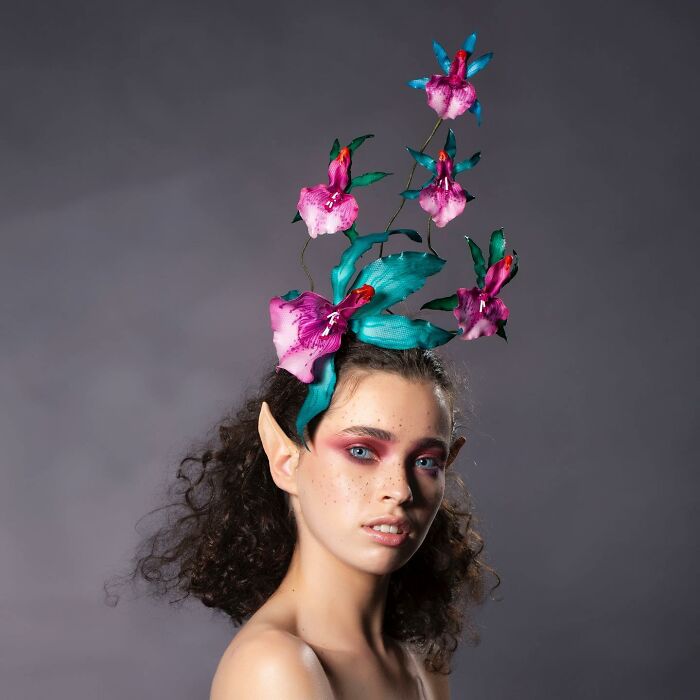 This Millinery Designer Creates The Craziest Head Pieces And Hats That I've Ever Seen