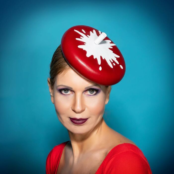 This Millinery Designer Creates The Craziest Head Pieces And Hats That I've Ever Seen