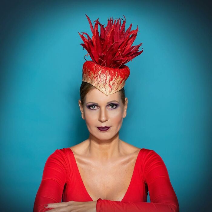 This Millinery Designer Creates The Craziest Head Pieces And Hats That I've Ever Seen