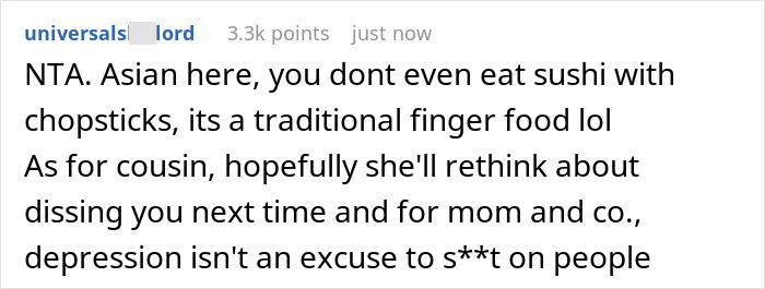 Woman Wonders If She Was Wrong For Losing Her Cool At A Family Outing After Cousin Makes Disparaging Remarks