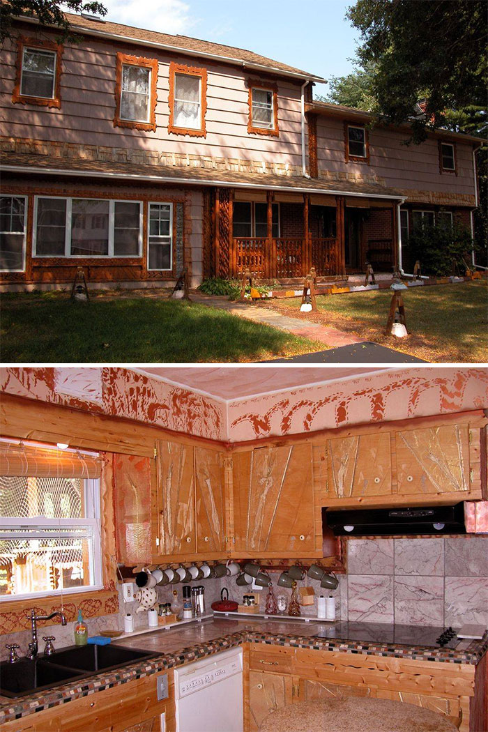 If "Unique One Of A Kind Finishing Completed By A Professional" Sounds Like Somewhat Defensive Language To Use In A Listing, Wait Until You See The Pictures