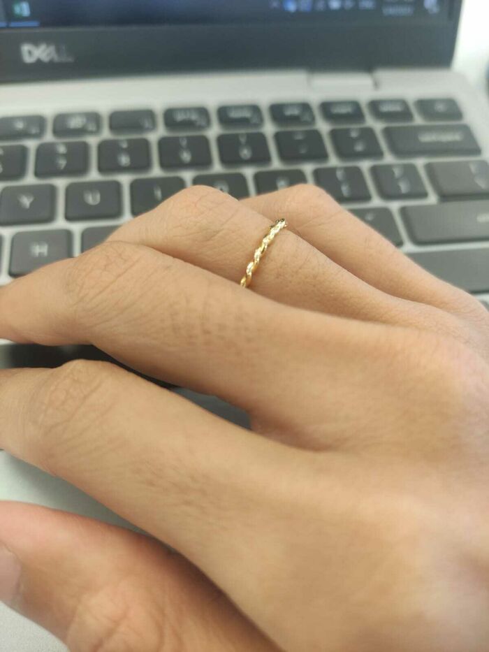 I've Never Been Given Any Ring By Now Ex Husband. After Divorced, I Decided To Give Myself One