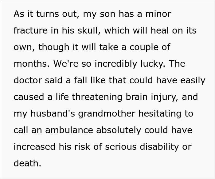 Great-Grandma Doesn’t Call For An Ambulance After 3-Month-Old Ends Up Being Dropped Down The Stairs, Furious Mother Teaches Her A Lesson Great-Grandma Doesn’t Call For An Ambulance After 3-Month-Old Ends Up Being Dropped Down The Stairs, Furious Mother Teaches Her A Lesson