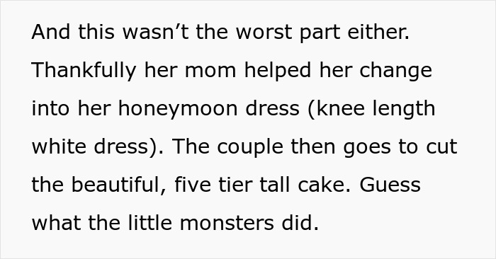 "It's Not My Problem Your Wedding Isn't Kid Friendly": Bride And Groom Take Parents To Court After Their Kids Ruin Their Wedding