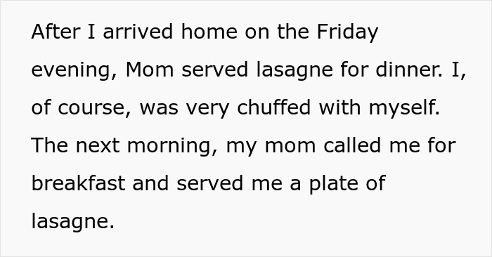 &ldquo;You Want Lasagne? Okay&rdquo;: Mom Maliciously Complies, Daughter Doesn&rsquo;t Eat Her Favorite Dish For 2 Years After That