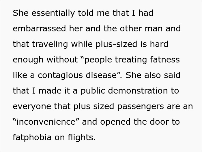 &ldquo;Am I A Jerk For Embarrassing A Plus-Sized Passenger On A Flight?&rdquo;
