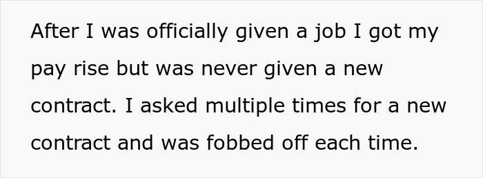 Guy Shares A Story About Taking Advantage Of Management's Ineptitude Regarding His New Contract Guy Shares A Story About Taking Advantage Of Management's Ineptitude Regarding His New Contract