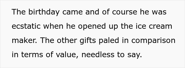 Thrifty Woman Uses Coupons To Buy A Great Birthday Gift, Which Makes The Birthday Person Ecstatic But Leaves Her Friends Angry With Her