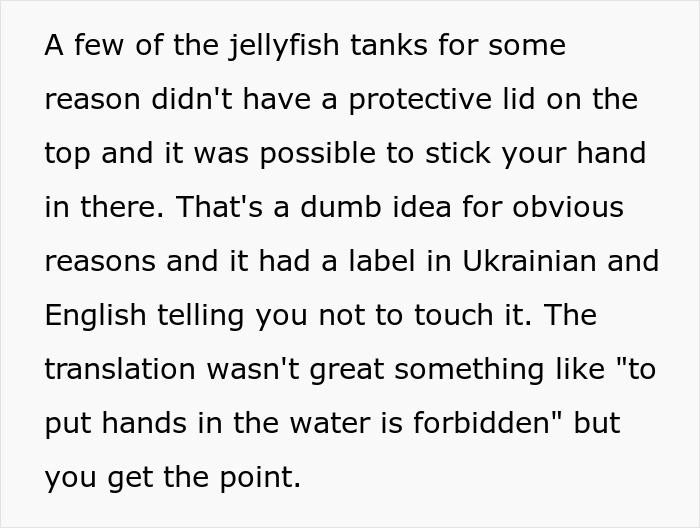 Family Member Shuts Down &lsquo;Karen&rsquo; Aunt After She Threatened To Sue An Aquarium For Getting Stung By A Jellyfish