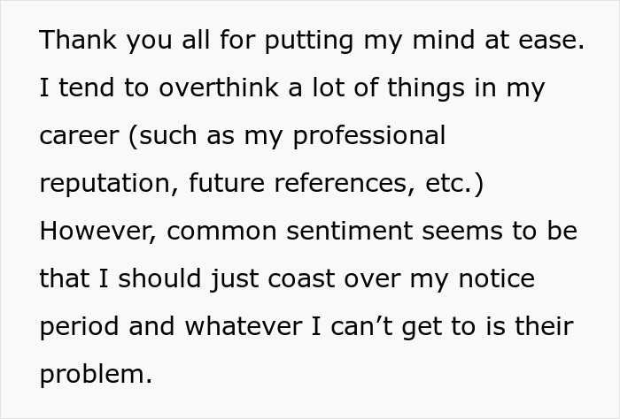 &ldquo;Everything Is Urgent And Panicked&rdquo;: Man Puts In 2-Week Notice, Toxic Management Puts Months Of Work On His Desk Instead