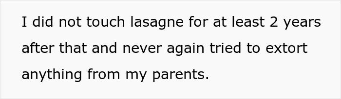 &ldquo;You Want Lasagne? Okay&rdquo;: Mom Maliciously Complies, Daughter Doesn&rsquo;t Eat Her Favorite Dish For 2 Years After That