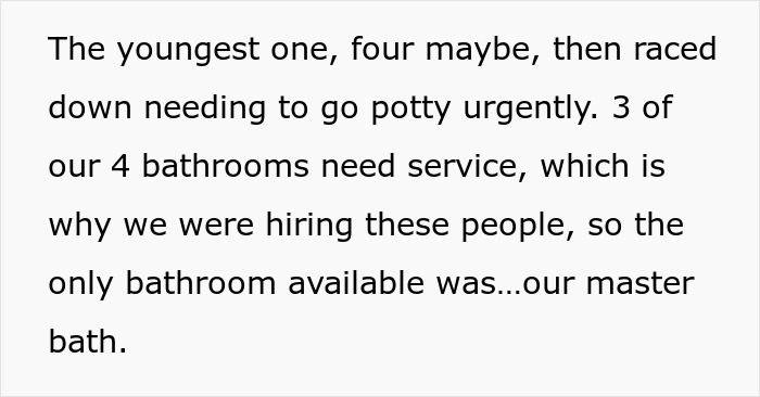 "This Was Bizarre And Horrible'': House Owner Shares How 15 Minutes With Their Housekeepers' Kids Made Her Cancel On Them