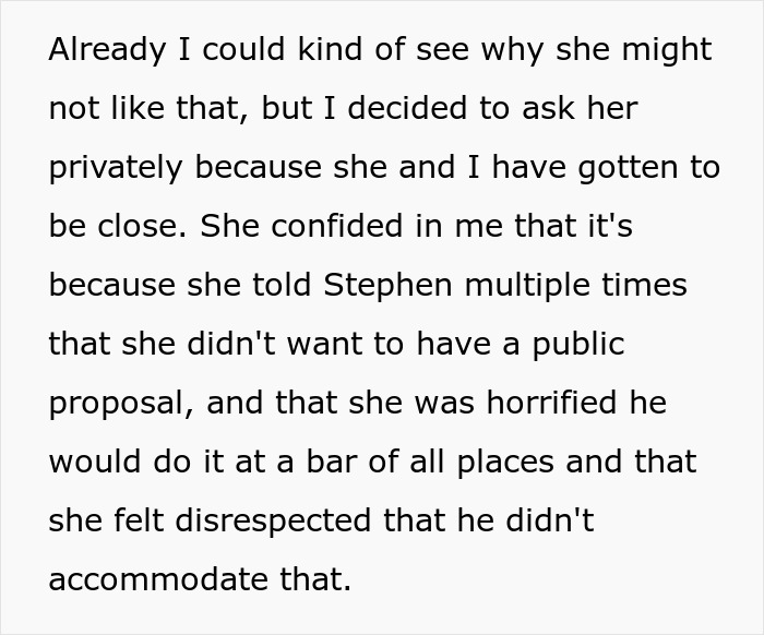 This Man’s Marriage Proposal Gets Rejected By His Girlfriend And Gets Called ‘Disrespectful’ By His Friend, So He Calls His Friend A Jerk For Saying So This Man’s Marriage Proposal Gets Rejected By His Girlfriend And Gets Called ‘Disrespectful’ By His Friend, So He Calls His Friend A Jerk For Saying So