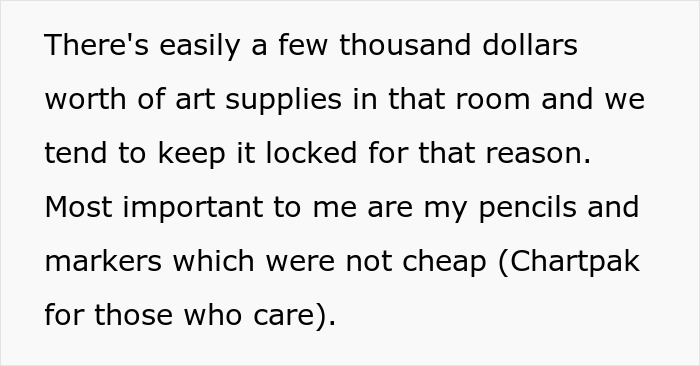 Brother-In-Law&rsquo;s Kids Ruin $375 Worth Of Art Supplies, He Refuses To Take The Blame, So He Gets Sued