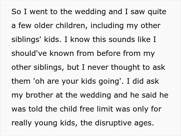 Man Condemns Sister For Excluding His Amputee Daughter From Allegedly ‘Child-Free’ Wedding Man Condemns Sister For Excluding His Amputee Daughter From Allegedly ‘Child-Free’ Wedding