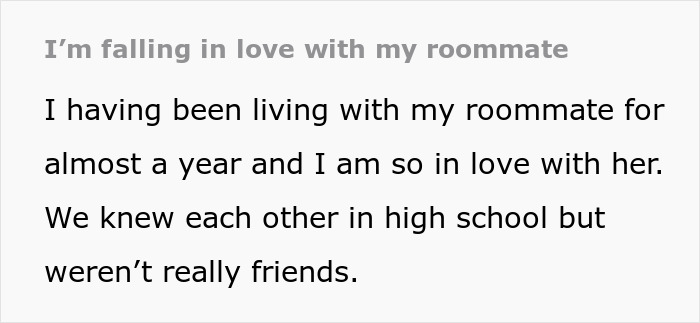 Man Is Completely In Love With His Roommate But Is Afraid To Do Anything, The Internet Convinces Him To Confess, He Listens And Gets A Happy Ending Man Is Completely In Love With His Roommate But Is Afraid To Do Anything, The Internet Convinces Him To Confess, He Listens And Gets A Happy Ending