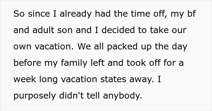 Family Plans A Cruise Without Telling One Cousin, Hoping She Will Watch All Of Their Kids, Are Furious When It's Time To Go And She's Not Home