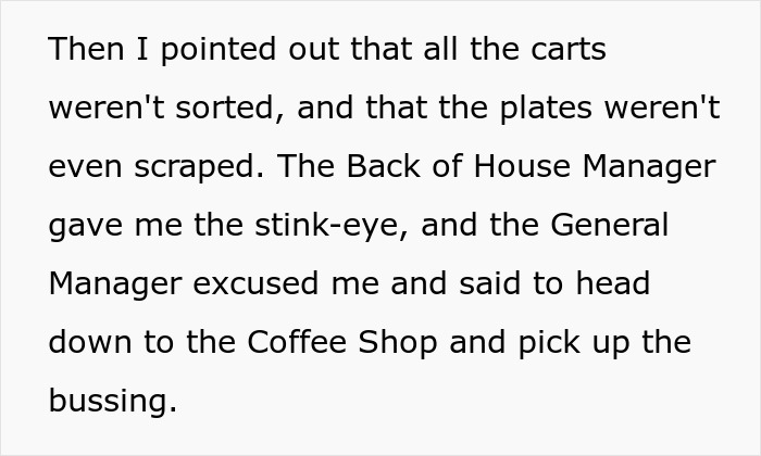Manager Ignores His Part Of The Deal With Busboy, Regrets It When He Just Up And Leaves, Leaving The Place In Complete Pandemonium Manager Ignores His Part Of The Deal With Busboy, Regrets It When He Just Up And Leaves, Leaving The Place In Complete Pandemonium
