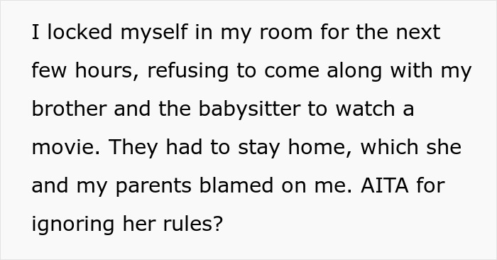 &ldquo;I Have To Be In Bed By 10&rdquo;: Strict Babysitter&rsquo;s Rules Push 16-Year-Old Teen To Rebel, He Wonders If He Took It Too Far
