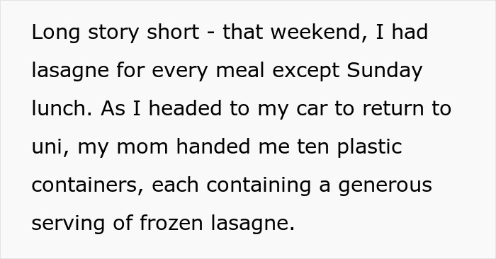 &ldquo;You Want Lasagne? Okay&rdquo;: Mom Maliciously Complies, Daughter Doesn&rsquo;t Eat Her Favorite Dish For 2 Years After That