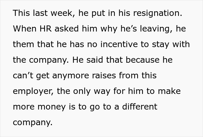 Company Gives Final Raise To Employee After 10 Years Of Work, He Hands In His Notice Company Gives Final Raise To Employee After 10 Years Of Work, He Hands In His Notice