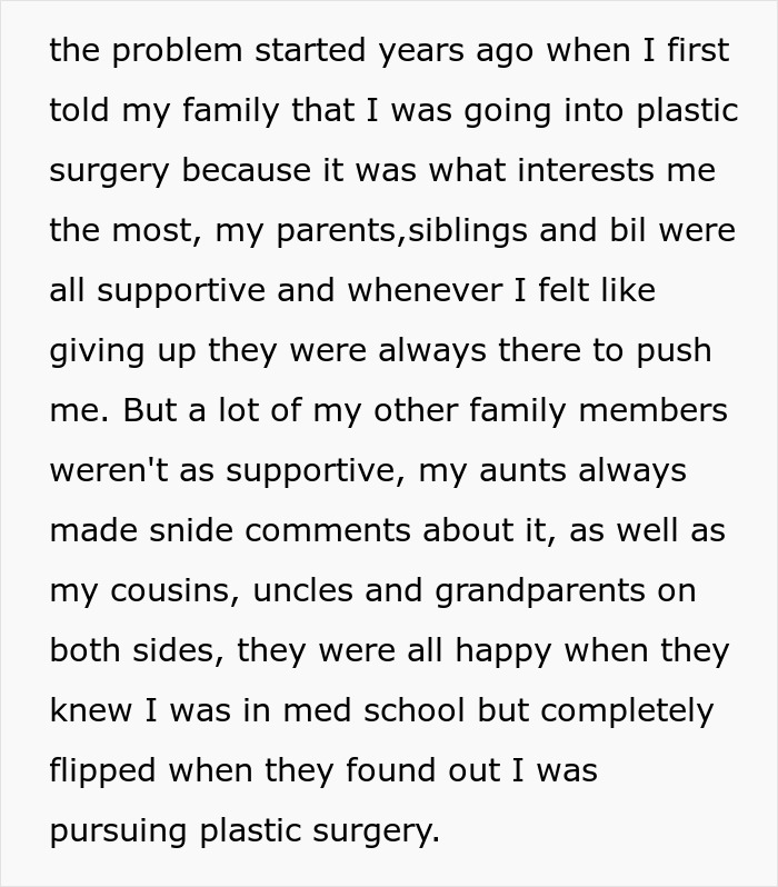 Plastic Surgeon Has Enough Of Aunt Bashing Her Profession And Idolizing Her Nurse Daughter, Viciously Mocks Both Of Them