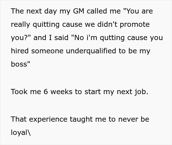 "Today Is My Last Day, I'm Going Home": Man Quits When Promotion Goes To Less-Skilled Hire