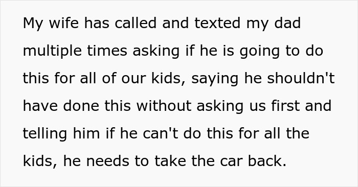 Birthday Surprise Turns Into Family Drama After This Mom Creates A Scene About Grandfather Gifting Her 16 Y.O. A Car Birthday Surprise Turns Into Family Drama After This Mom Creates A Scene About Grandfather Gifting Her 16 Y.O. A Car