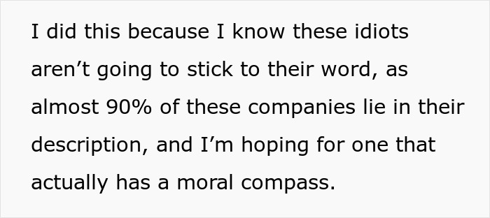 Man Submits A Job Application And Requests $100K As Per The Job Description, That Shocks The Interview Manager