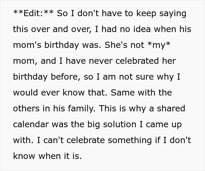 MIL Tells This Woman It's Her "Job" To Make Sure Her Husband Doesn't Forget Things, She Refuses To Be His Personal Reminder