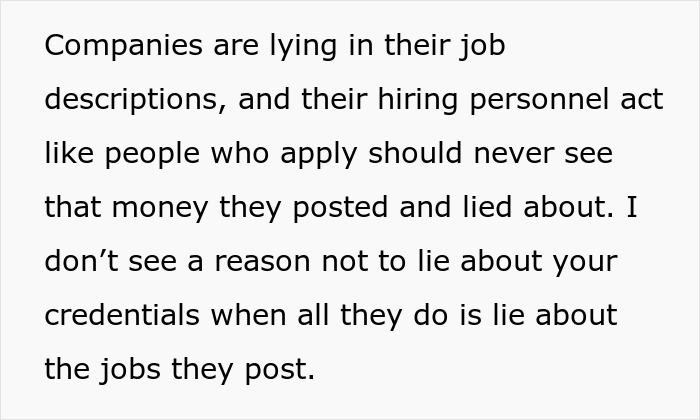 Man Submits A Job Application And Requests $100K As Per The Job Description, That Shocks The Interview Manager