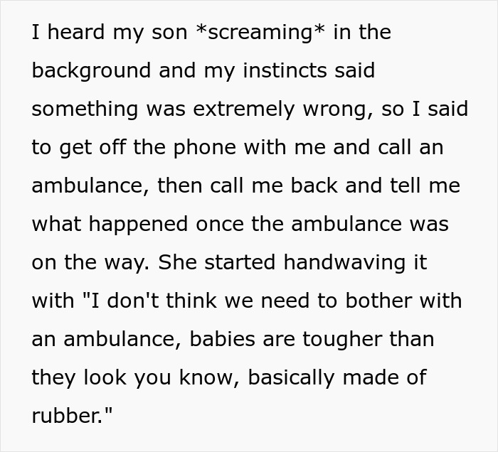 Great-Grandma Doesn’t Call For An Ambulance After 3-Month-Old Ends Up Being Dropped Down The Stairs, Furious Mother Teaches Her A Lesson Great-Grandma Doesn’t Call For An Ambulance After 3-Month-Old Ends Up Being Dropped Down The Stairs, Furious Mother Teaches Her A Lesson