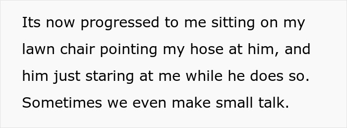 Man Develops An Unlikely Friendship With 14 Y.O. Neighbor After Spraying Him With Water For Walking Across His Lawn Daily