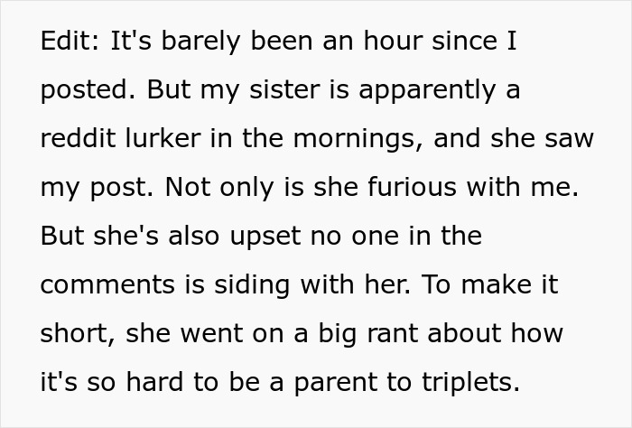 Family Tries Guilt-Tripping A Guy Into Babysitting His 3 Nephews On Vacation, He Refuses And Drama Ensues