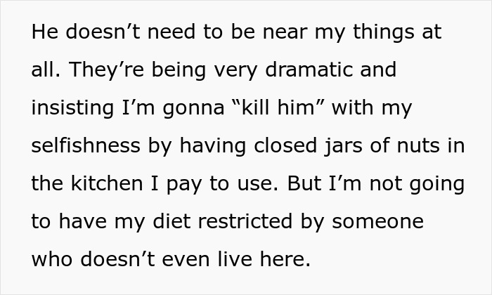 "Am I A Jerk For Telling My Roommate That I Don&rsquo;t Give A [Damn] About Her Boyfriend's Allergies?"