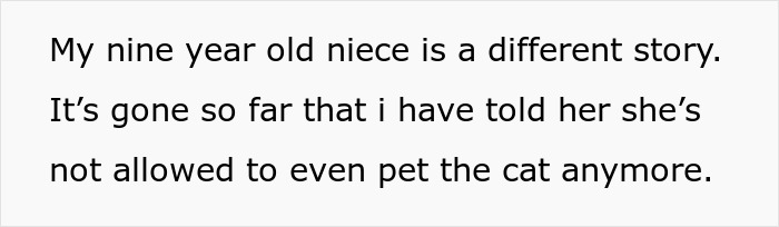 Aunt Tells 9-Year-Old She Deserves To Be Scratched For The Way She Treated Her Pet