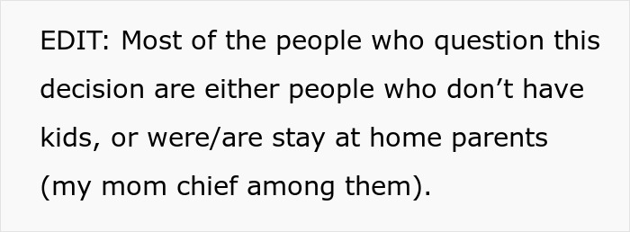 "I Don't Feel Guilty About It": Mom Is Expected To Pull Toddler Out Of Daycare While On Maternity Leave, But She's Having None Of It