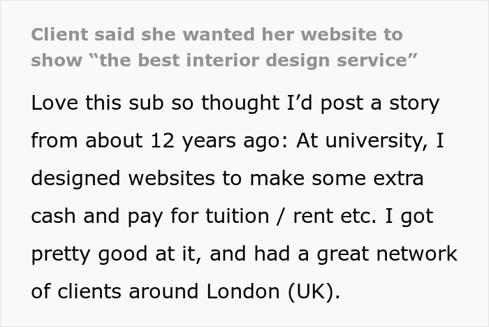 Web Designer Teaches Rich Woman A Lesson After She Thought She Could Just Get Away Without Paying