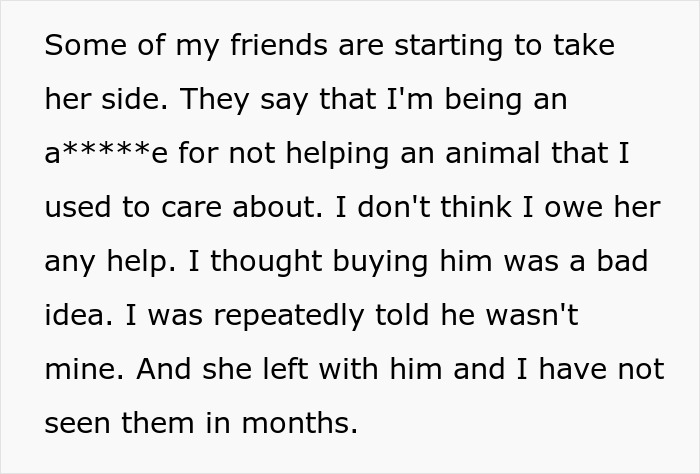 &ldquo;I Said No Thank You&rdquo;: Woman Demands Ex Pay For Her Dog's Vet Bills, Contacts His Close Ones To Make Him Change His Mind After Getting A Refusal