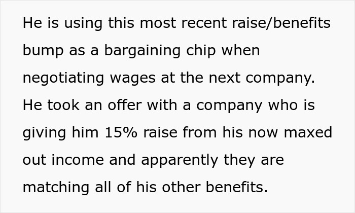 Company Gives Final Raise To Employee After 10 Years Of Work, He Hands In His Notice Company Gives Final Raise To Employee After 10 Years Of Work, He Hands In His Notice