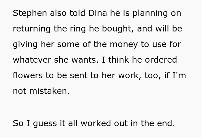 This Man’s Marriage Proposal Gets Rejected By His Girlfriend And Gets Called ‘Disrespectful’ By His Friend, So He Calls His Friend A Jerk For Saying So This Man’s Marriage Proposal Gets Rejected By His Girlfriend And Gets Called ‘Disrespectful’ By His Friend, So He Calls His Friend A Jerk For Saying So