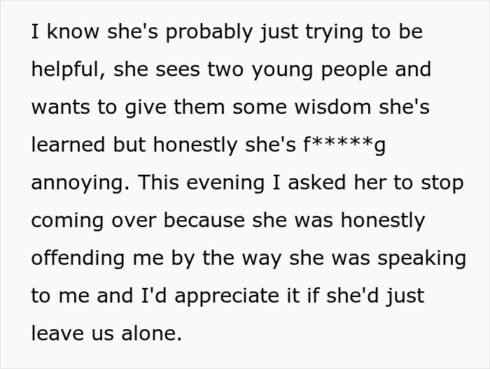 "Are Your Parents Home, I'd Like To Say Hi": Neighbor Assumes New Couple Are Kids, Starts Treating Them Like It