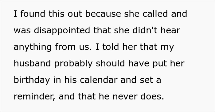 MIL Tells This Woman It's Her "Job" To Make Sure Her Husband Doesn't Forget Things, She Refuses To Be His Personal Reminder