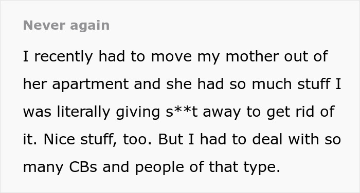 Guy Tries To Give Away Things For Free, Claims That People Ruined It With Their Entitlement