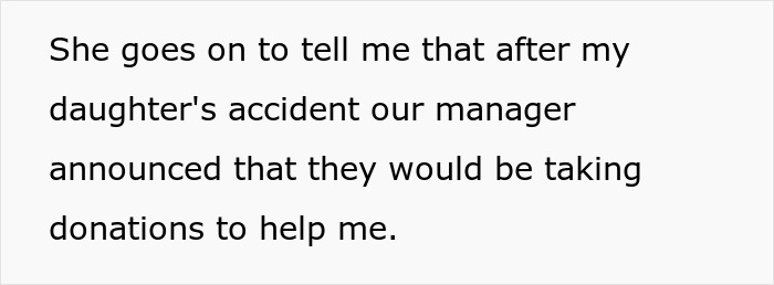 Woman Goes Back To Work After Grieving Her Daughter, Learns There Were Donations Collected For Her That She Never Got